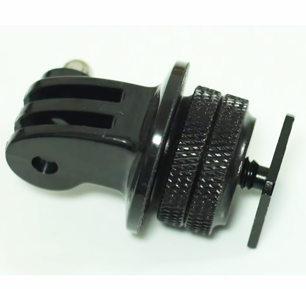 Camera Cold Shoe - カメラマウント付きホットシューアダプター,gopro hero 2および3,go pro,1/4 