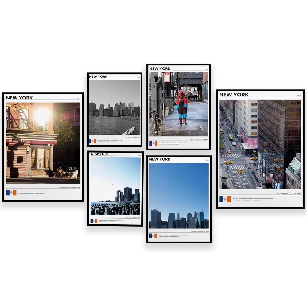 Photography New York - ニューヨーク旅行ポスター、都市写真、スカイライン、ウォールアート、ニューヨーク写真