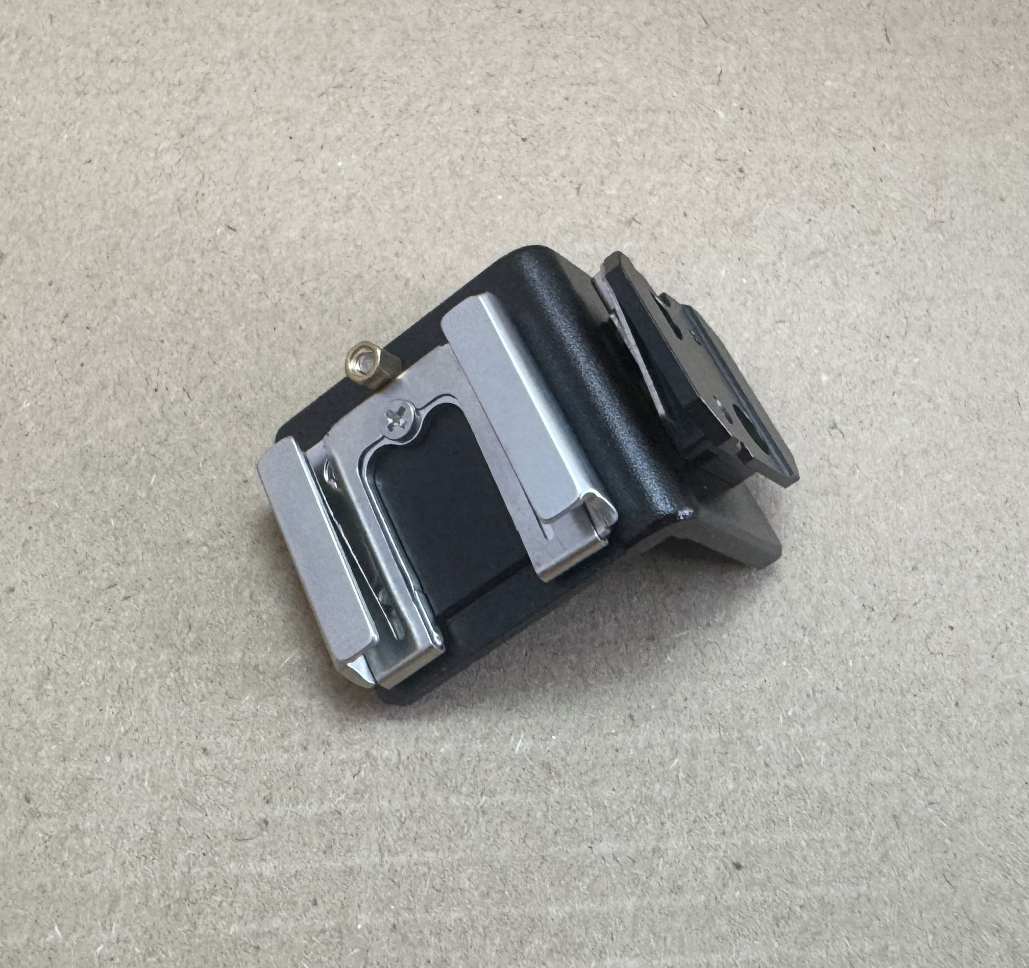 Camera Cold Shoe - 120フィルムカメラ用スプリングプレートコールドシューアダプター水平支持レベルブラケット