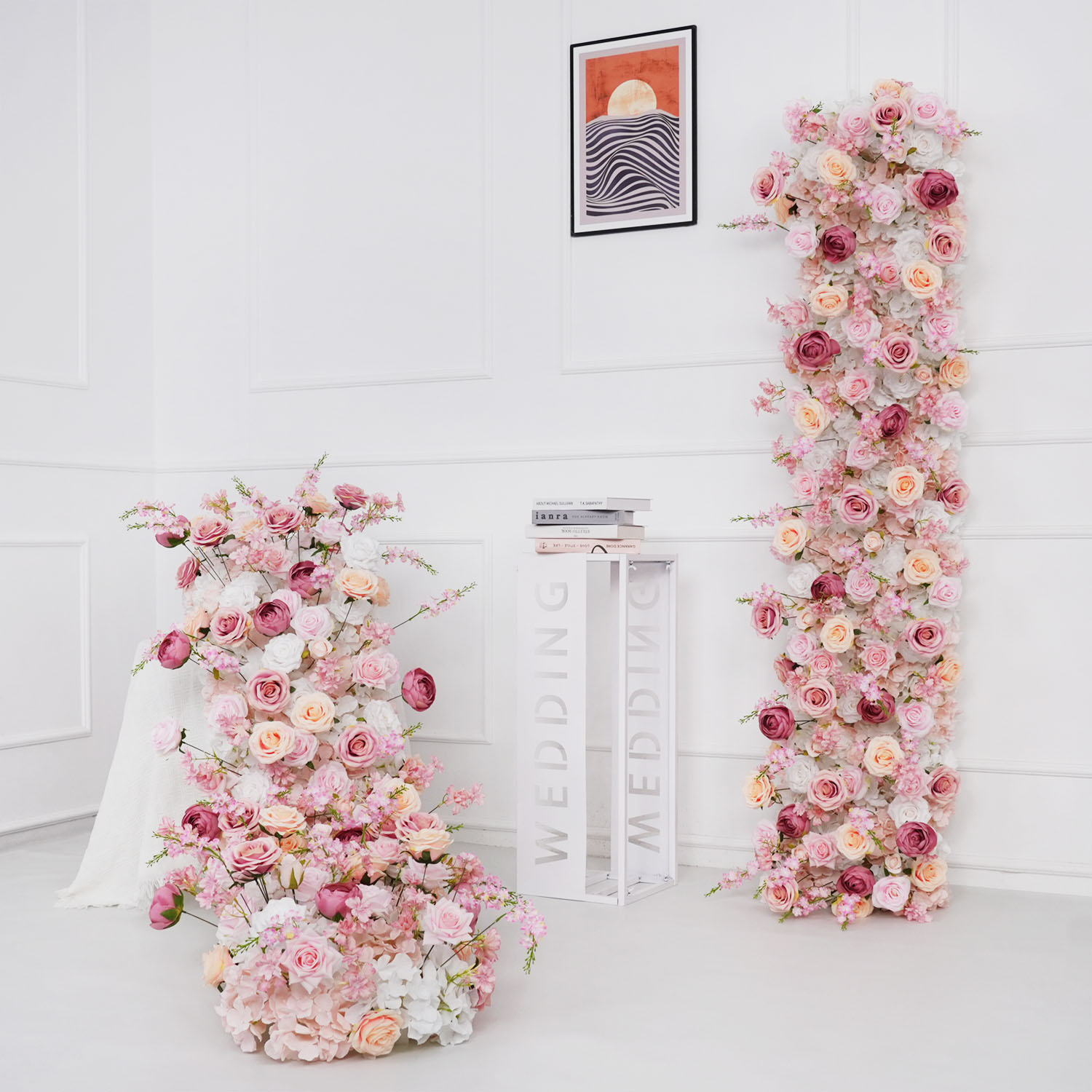 Photography Graduation - Uflower 高級造花列誕生日パーティーセンターピース結婚式の装飾花の背景の装飾イベントステージフローラ