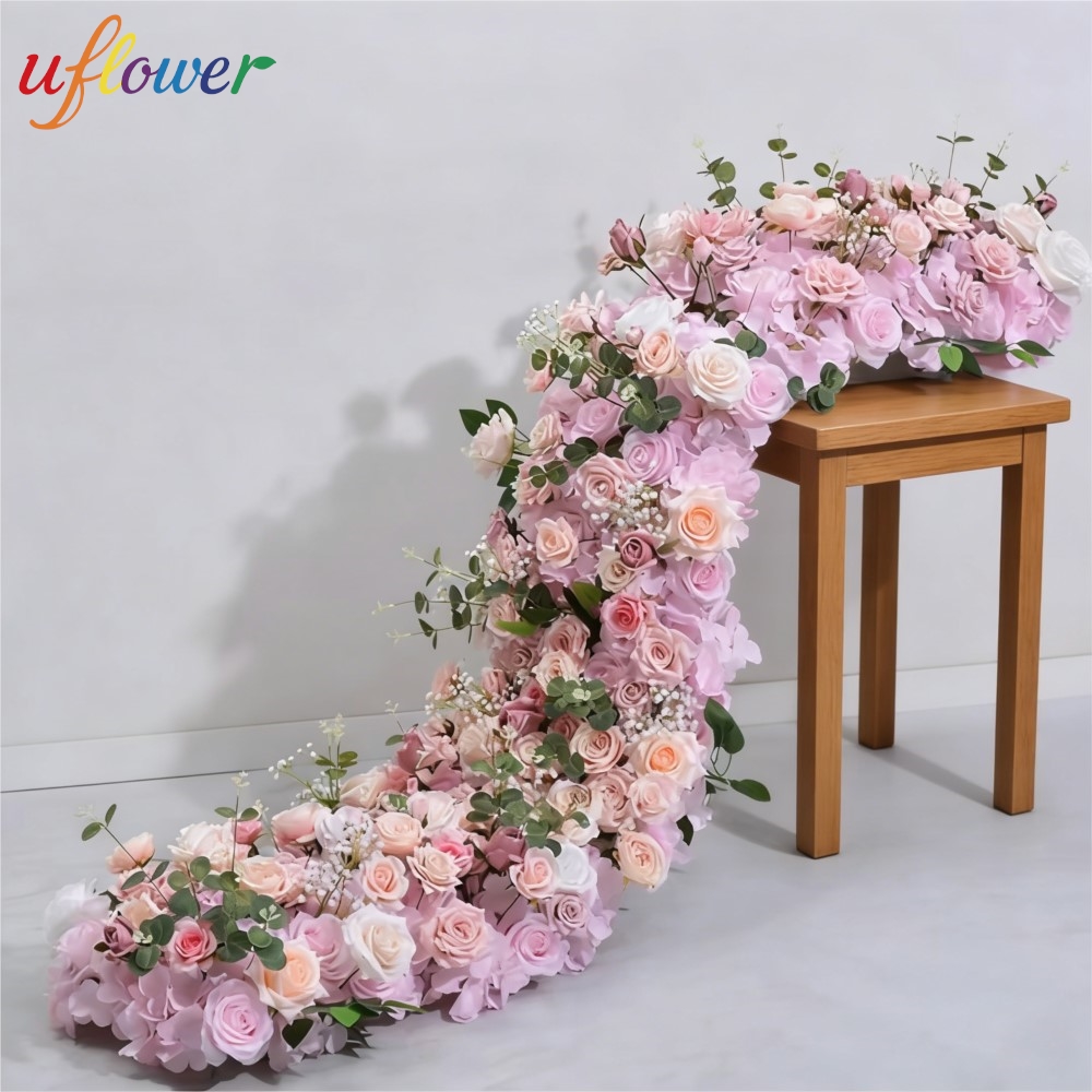 Photography Graduation - Uflower造花フラワーロウウェディングアレンジメントデコレーションフローラルバックドロップテーブルフラワーランナーイベントパーティーフローラルデコレーション