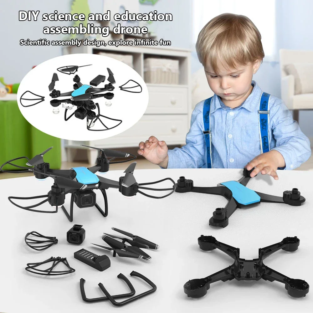 Photography Drone - JJRC H108 DIY 教育用組み立てミニドローン インタラクティブトレーニング 定高度