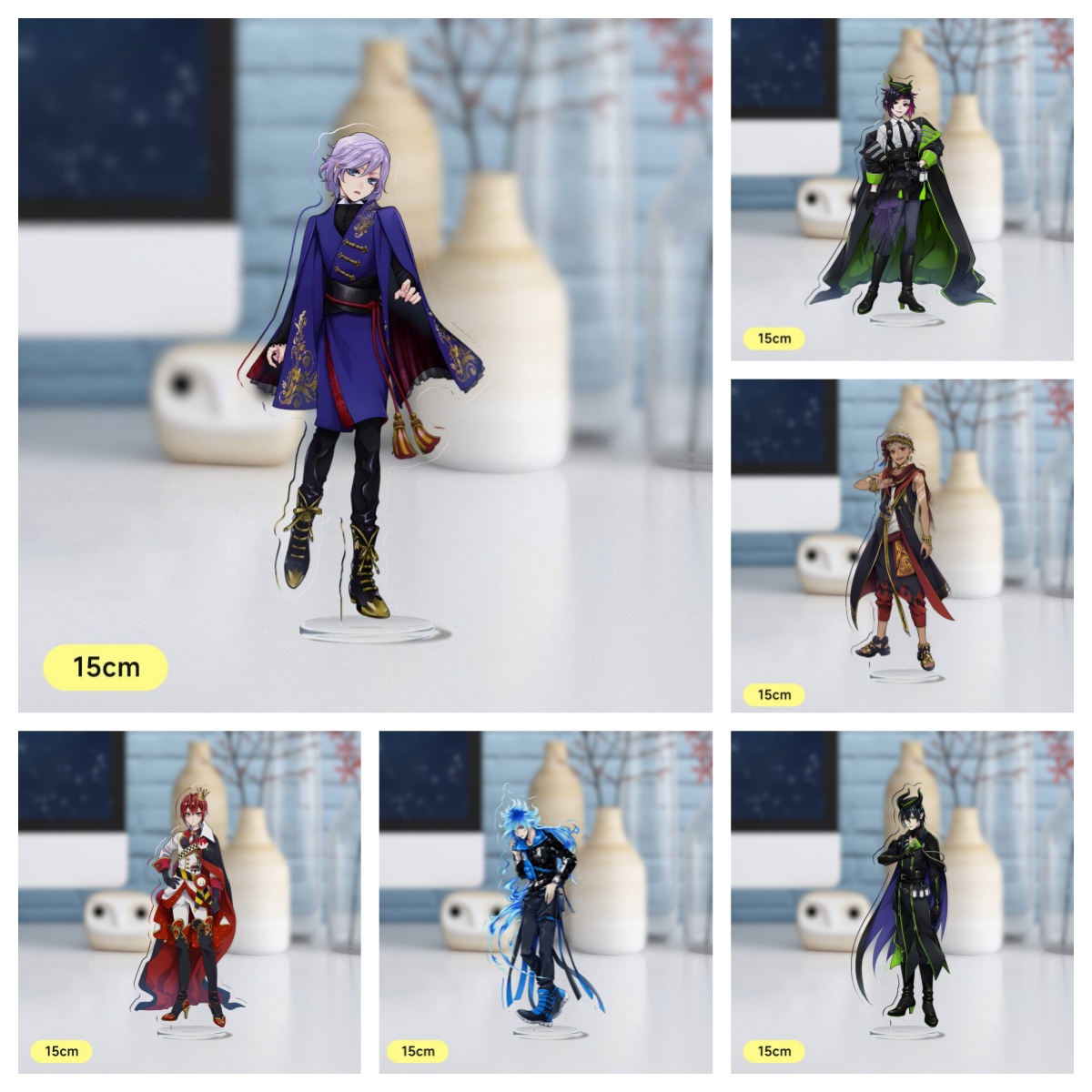 Photography Rules - 15CM ツイステッドワンダーランド アクリルフィギュアスタンド モデルプレート デスクデコレーション コスプレ