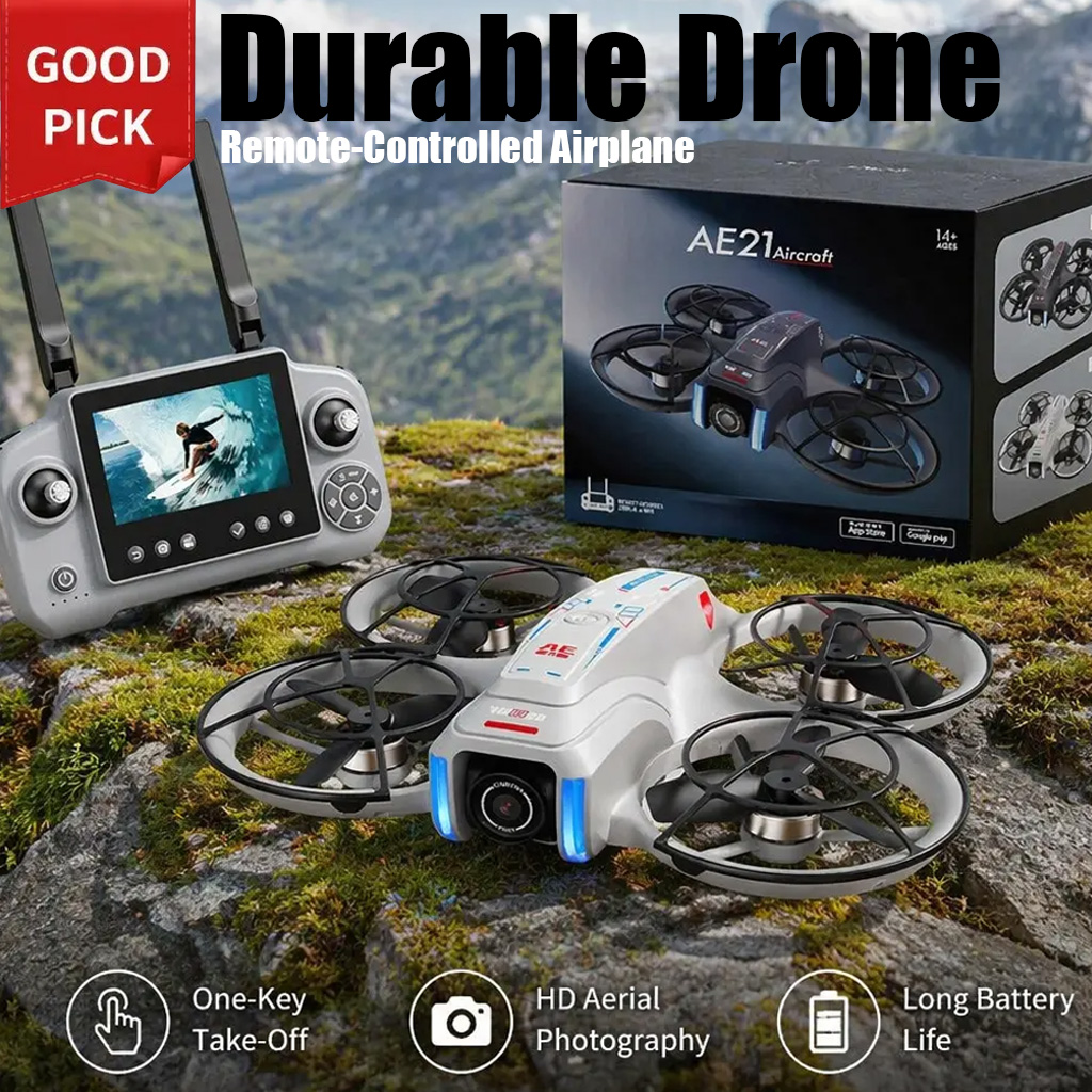 Photography Drone - 2026年新型AE21ドローン 8K HDプロフェッショナル空撮FPV UAV GPS障害物回避リモートコントロールクアッドコプターヘリコプター