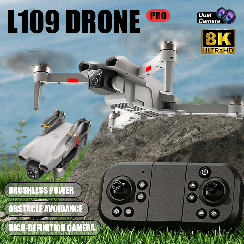 Photography Drone - 新型ホットL017プロドローン ブラシレス 3Dロール 360 ° 折りたたみ式クアッドコプター