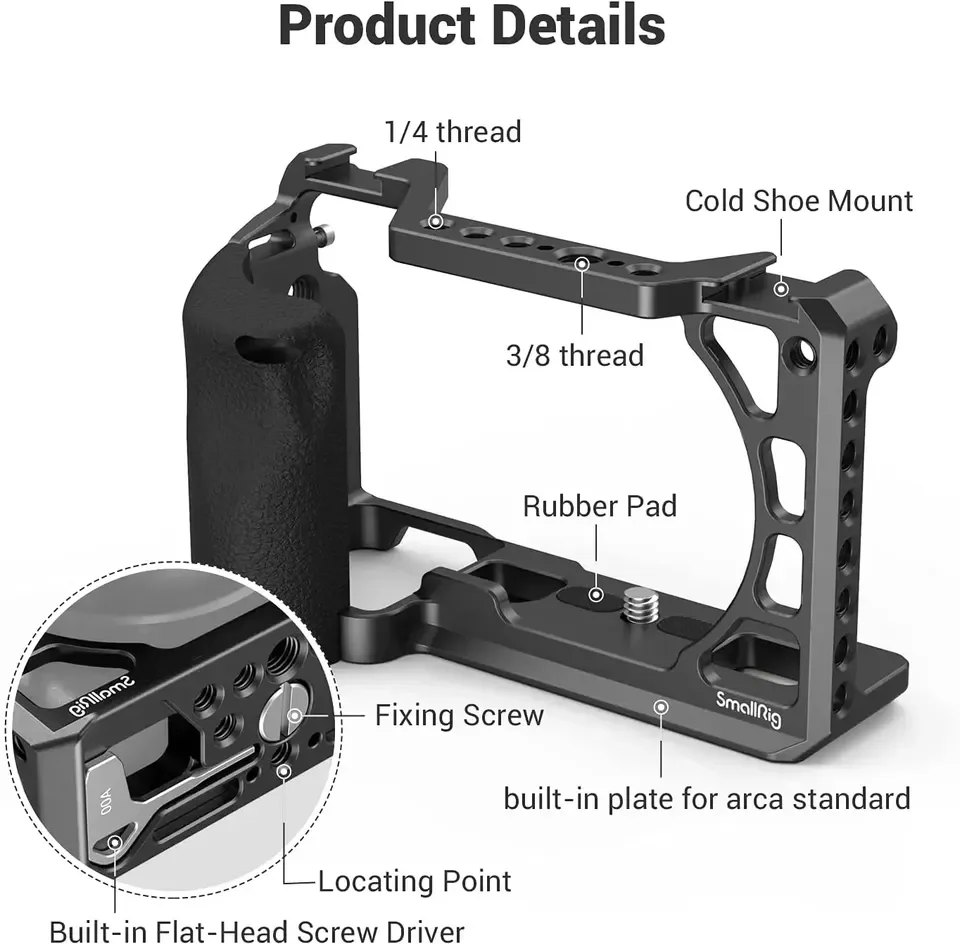 2026 SmallRig 3164 ステンレススチール製  - Camera Cold Shoe のレビューと価格