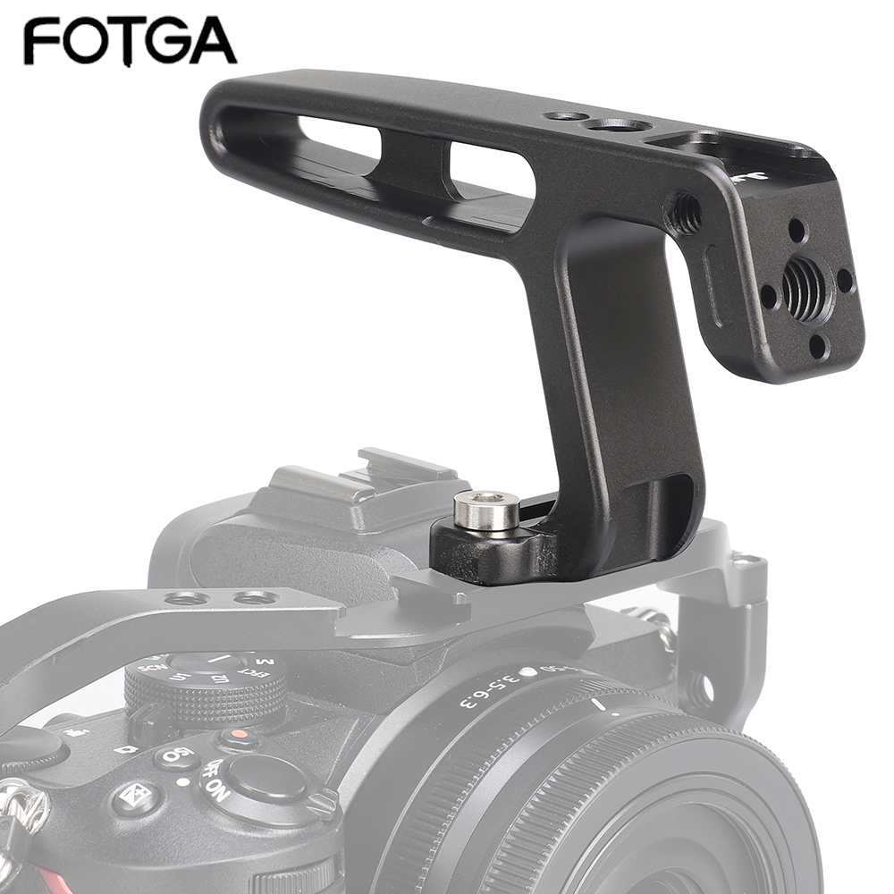 Fotga-ミニトップハンドル、コールドシューマウント、カメ - Camera Cold Shoe のレビューと価格