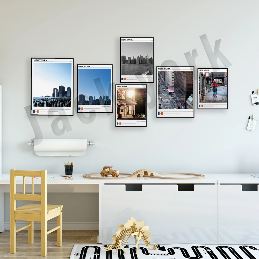 ニューヨーク旅行ポスター、都市写真、スカイライン、ウォールア - Photography New York のレビューと価格