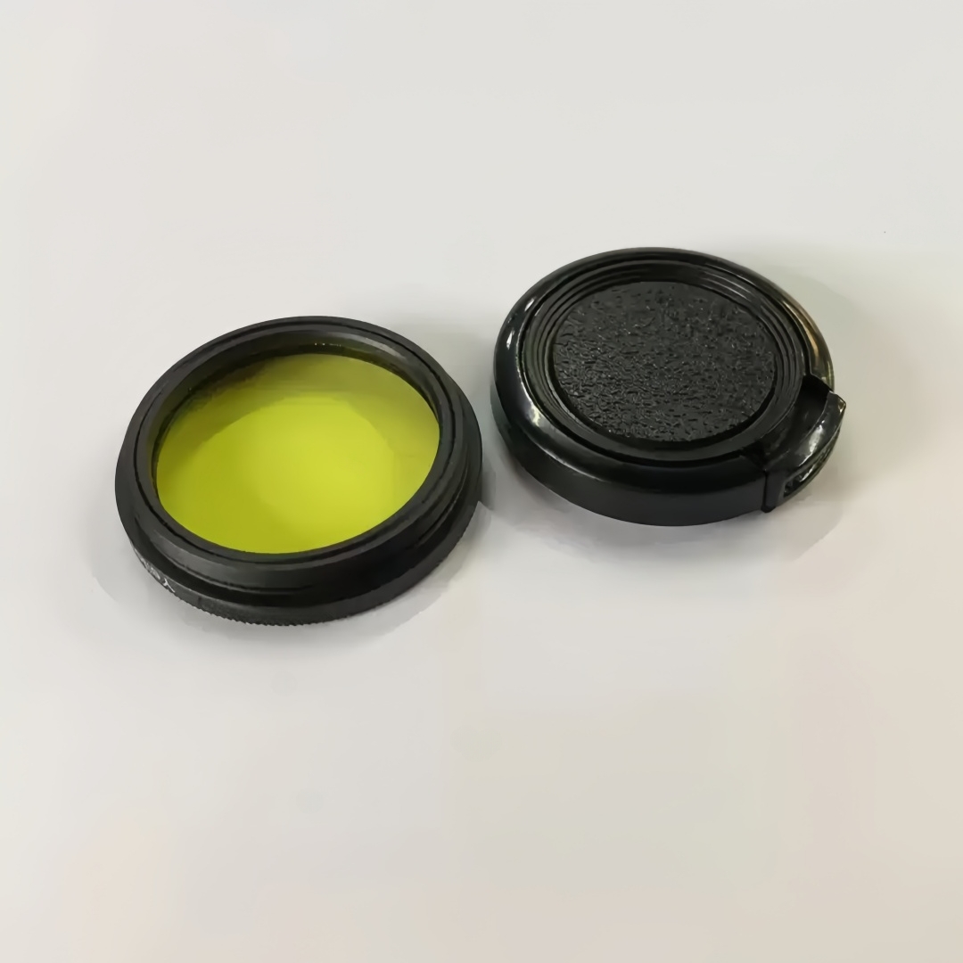 30.5 ミリメートル黄色カラーフィルターアルミ合金フレーム - Photography Yellow Filter のレビューと価格