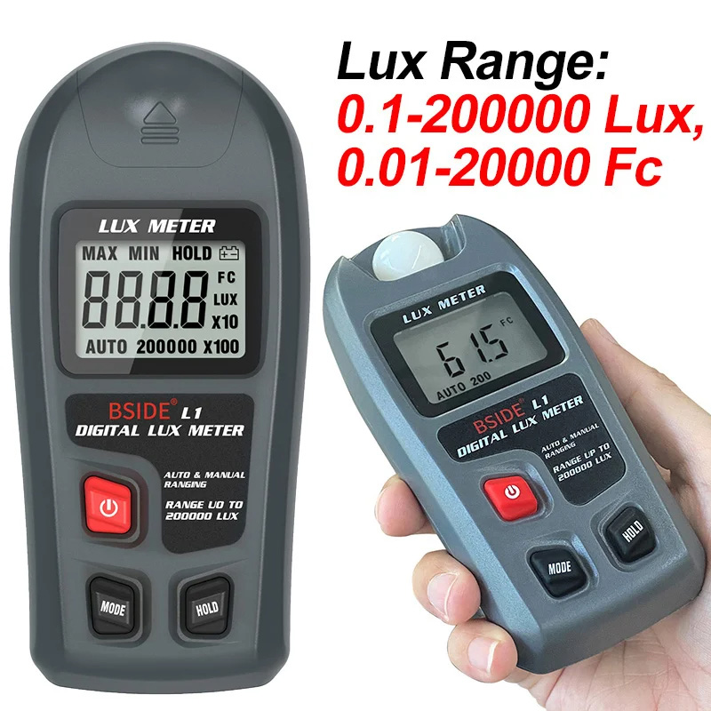 L1 デジタル照度計照度計ルクステスター 0.1-20000 - Photography Ratio のレビューと価格