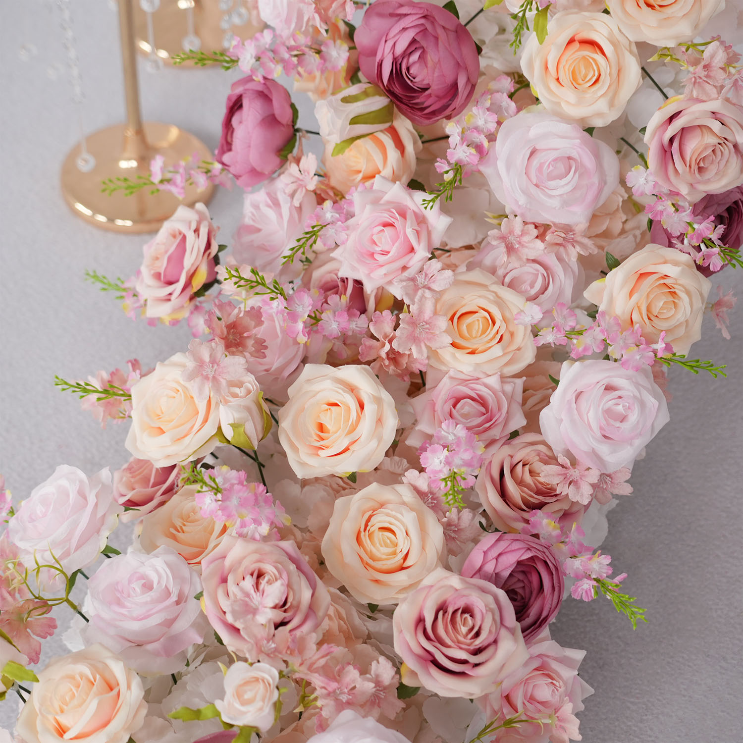 Uflower 高級造花列誕生日パーティーセンターピース結婚 - Photography Graduation のレビューと価格