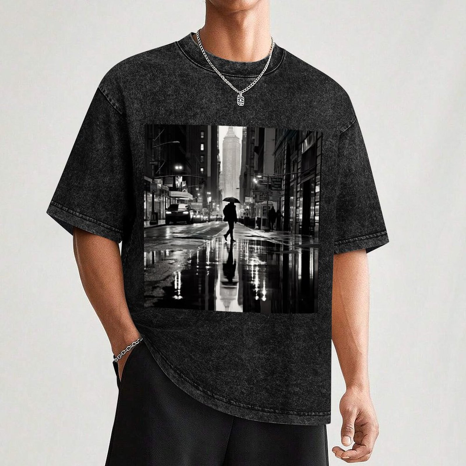 ストリート・オブ・ニューヨーク - 写真撮影用Tシャツ 長持 - Photography New York のレビューと価格