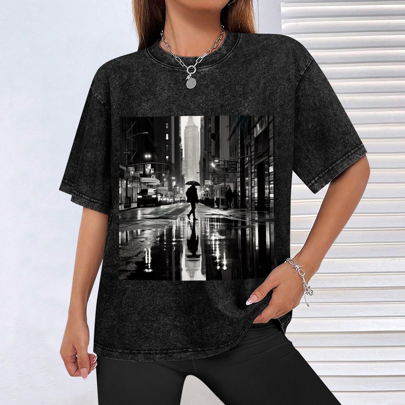 ストリート・オブ・ニューヨーク - 写真撮影用Tシャツ 長持 - Photography New York のレビューと価格