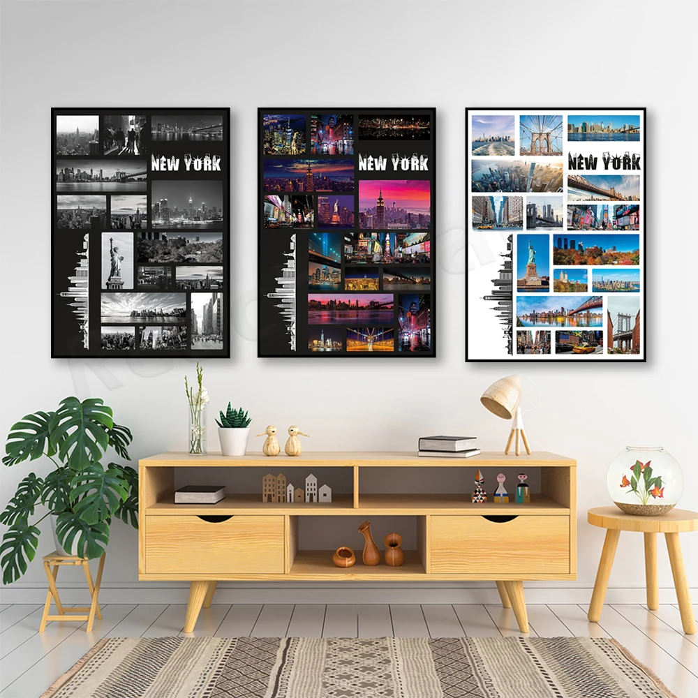 モダンなニューヨークシティ写真ポスター、ニューヨークシティス - Photography New York のレビューと価格