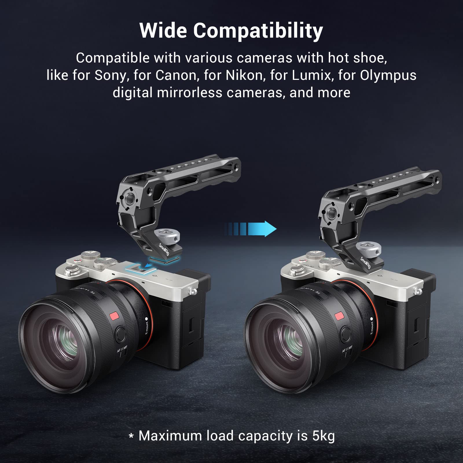 SmallRig NATO トップハンドル Lite コール - Camera Cold Shoe のレビューと価格