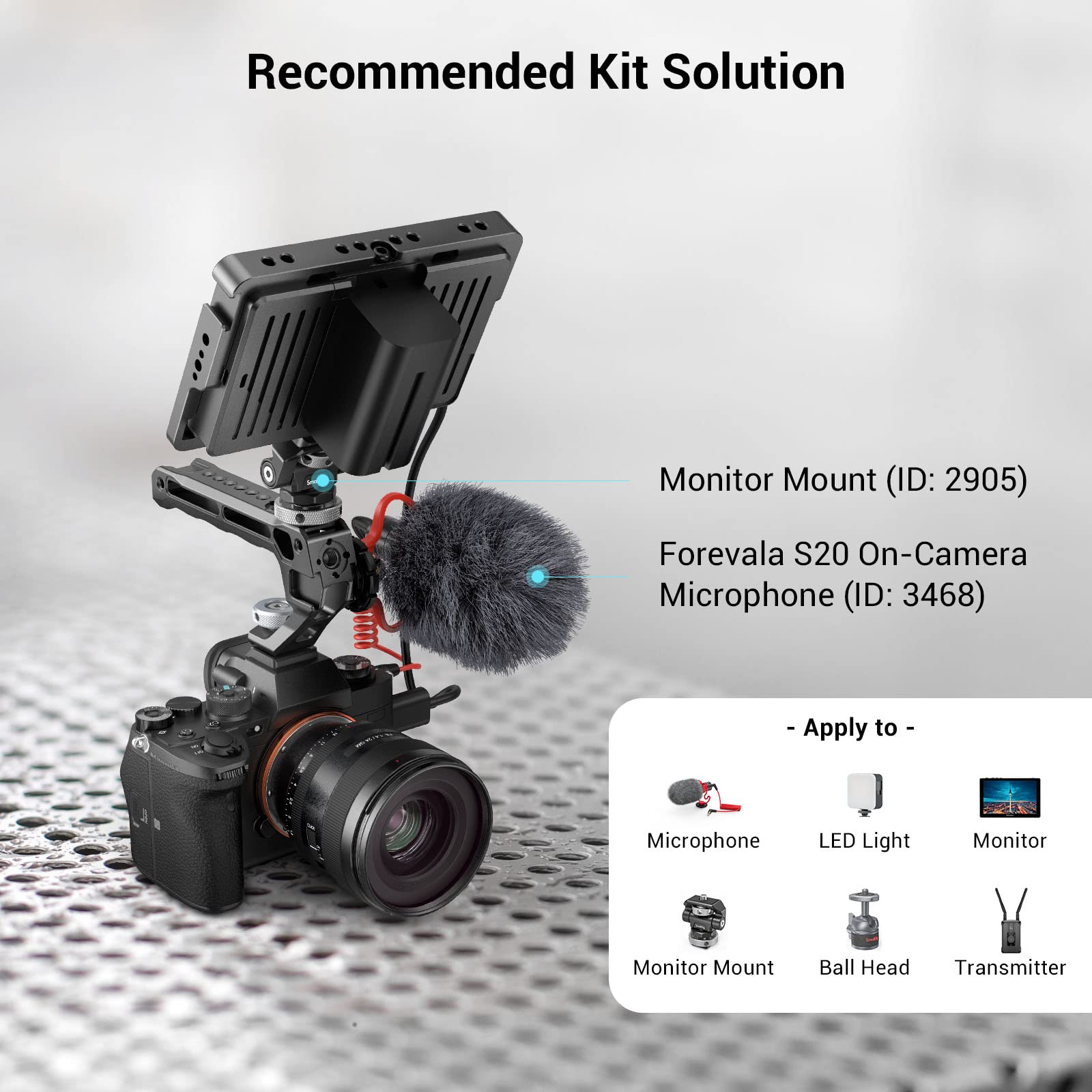 SmallRig NATO トップハンドル Lite コール - Camera Cold Shoe のレビューと価格