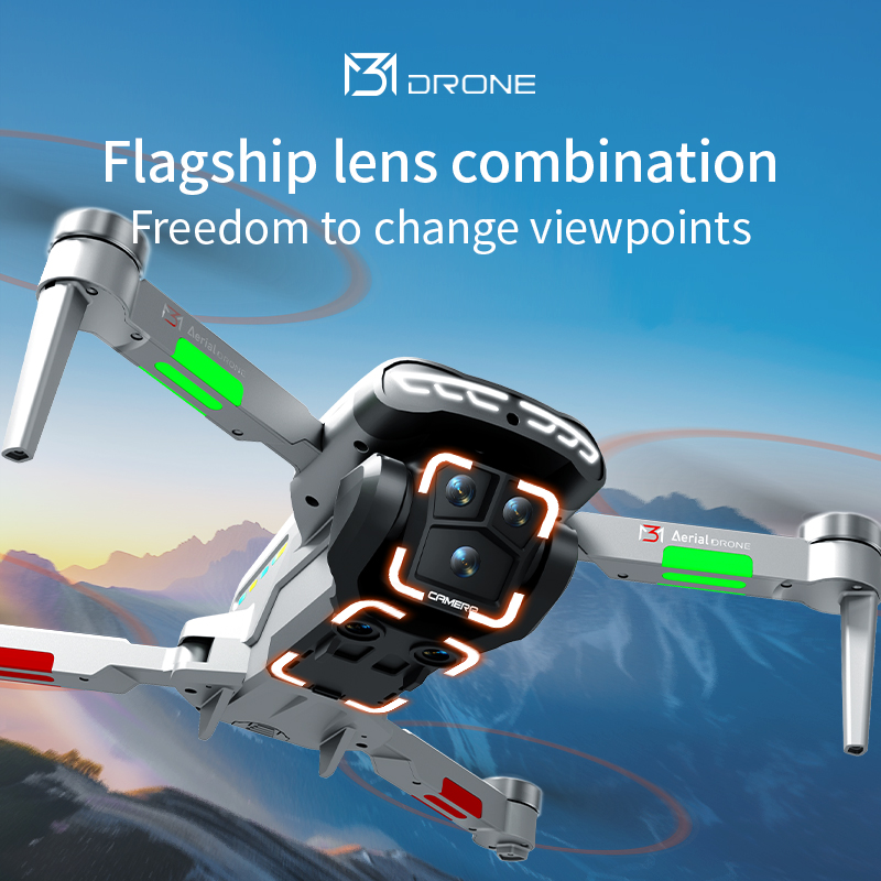 M3 プロフェッショナルドローン 4K HD 航空写真 4. - Photography Drone のレビューと価格
