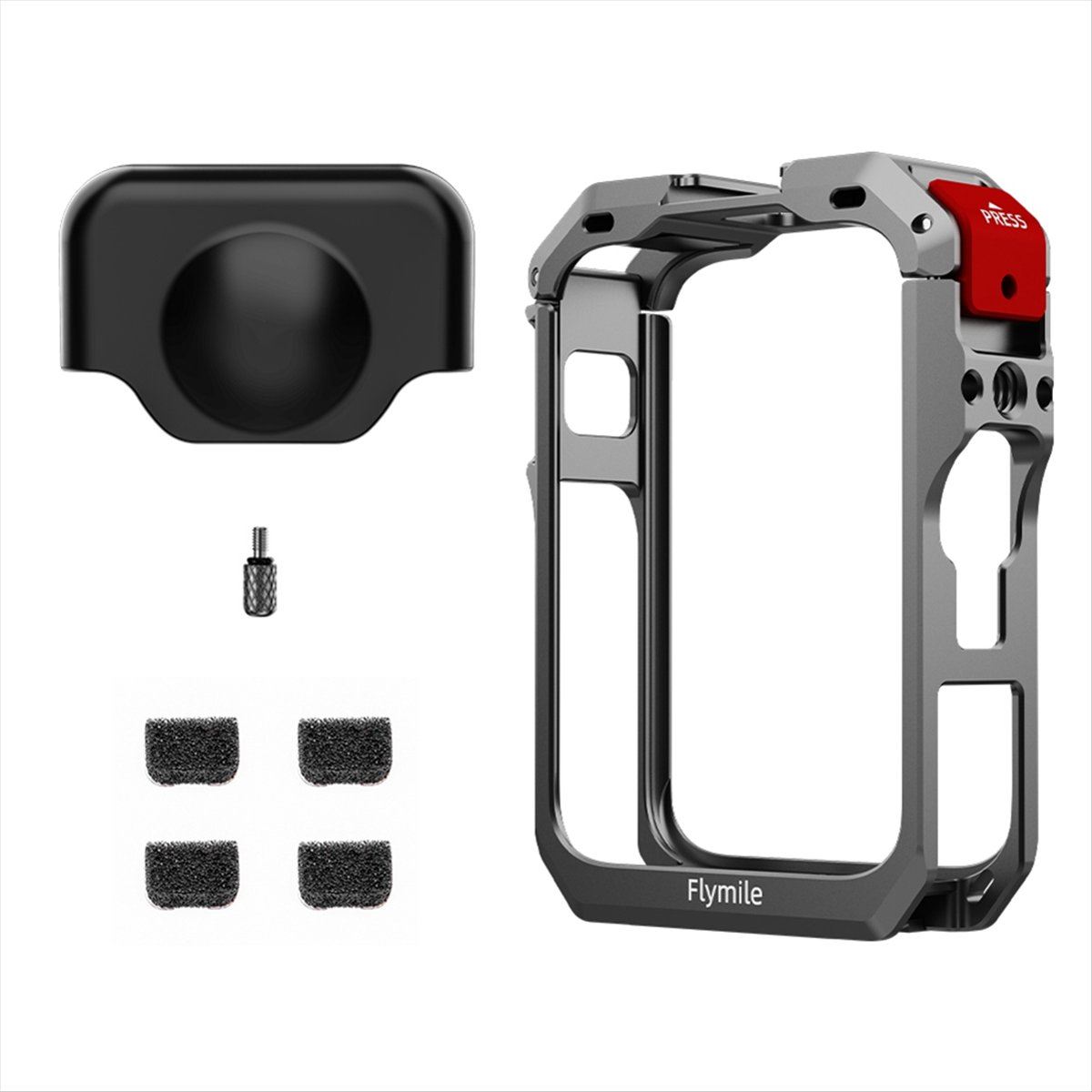 N05R Flymile 金属保護ケース Osmo 360  - Camera Cold Shoe のレビューと価格