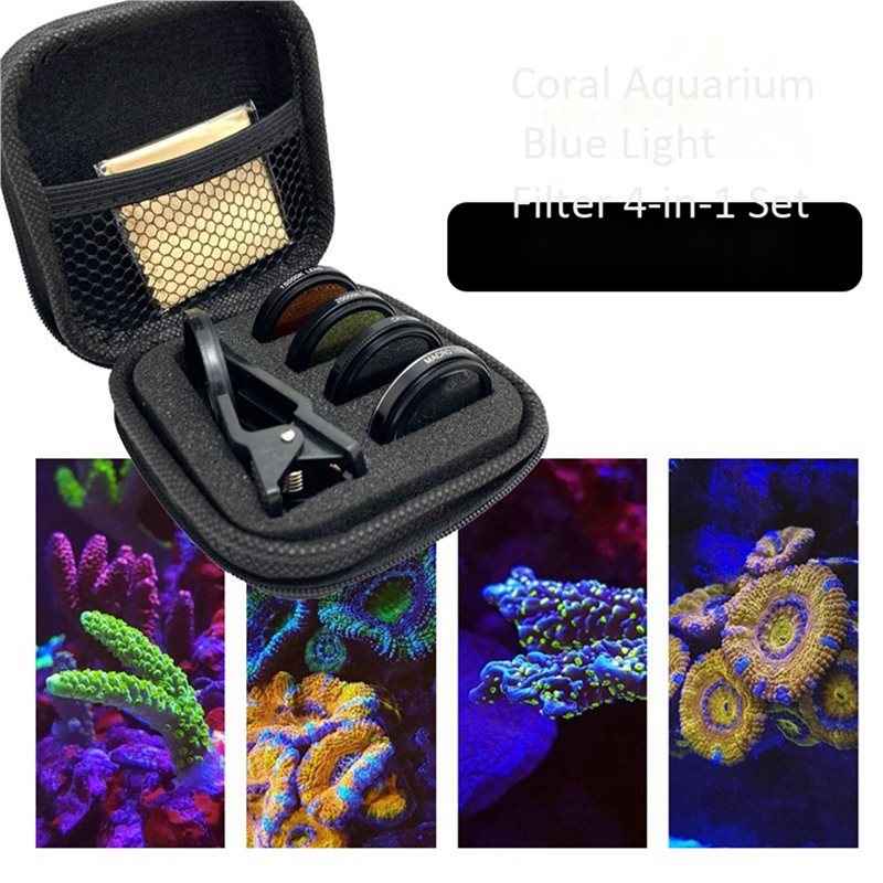 3X 水族館スマートフォンカメラレンズフィルター 4 in  - Photography Yellow Filter のレビューと価格