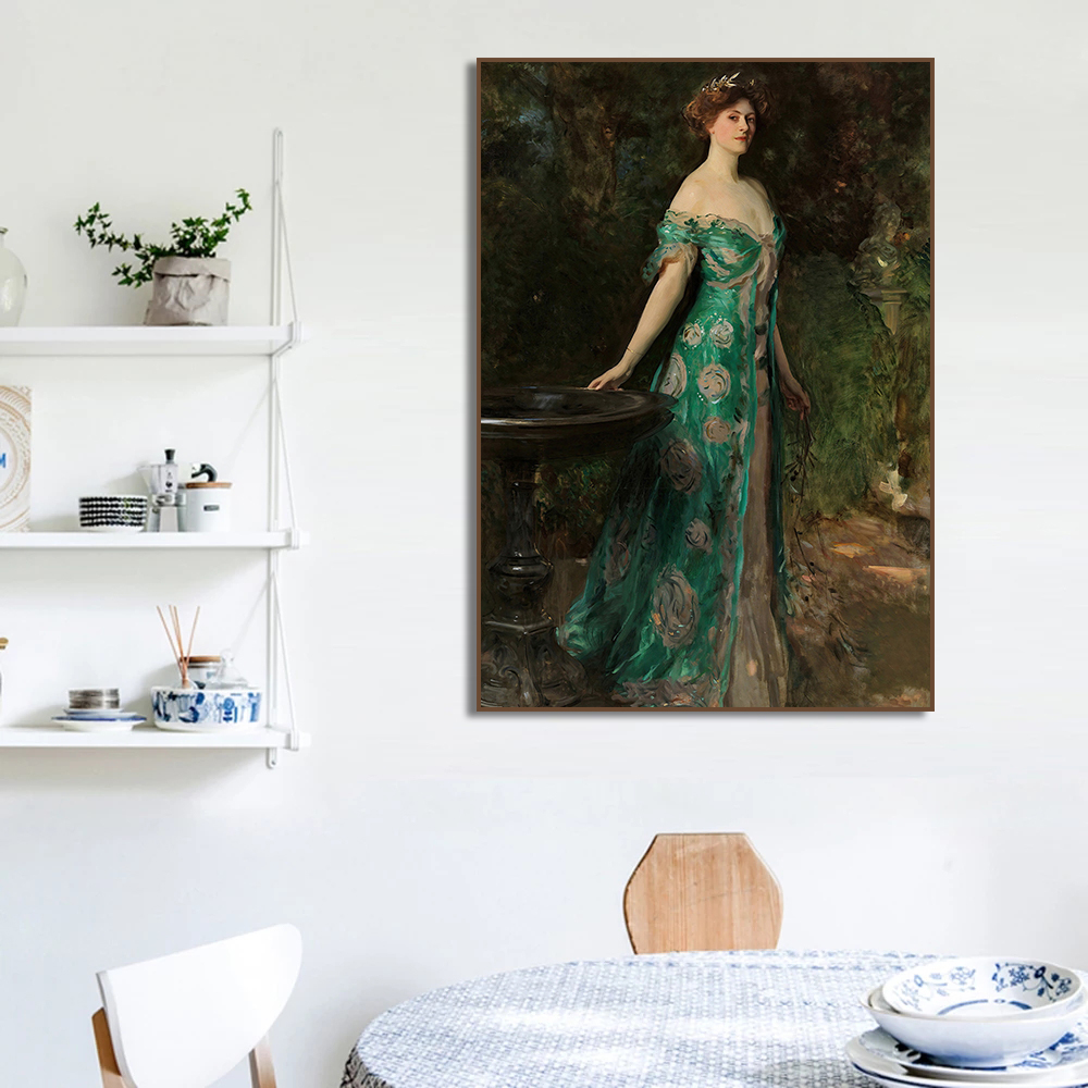 ルネッサンス女性肖像画ポスターヴィンテージビクトリア朝女性喫 - Photography Trend のレビューと価格