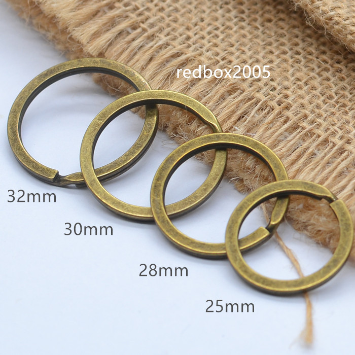 100 個 DIY キーリング金属ヴィンテージブロンズニッケ - Photography Rules のレビューと価格