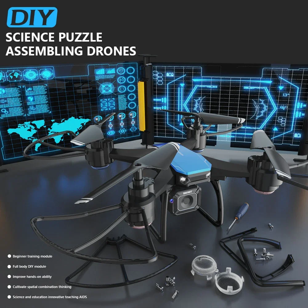 JJRC H108 DIY 教育用組み立てミニドローン イン - Photography Drone のレビューと価格