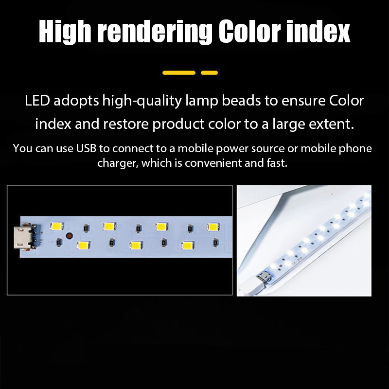 20cmポータブルフォトボックス写真撮影用折りたたみ式LED - Photography Treatment のレビューと価格