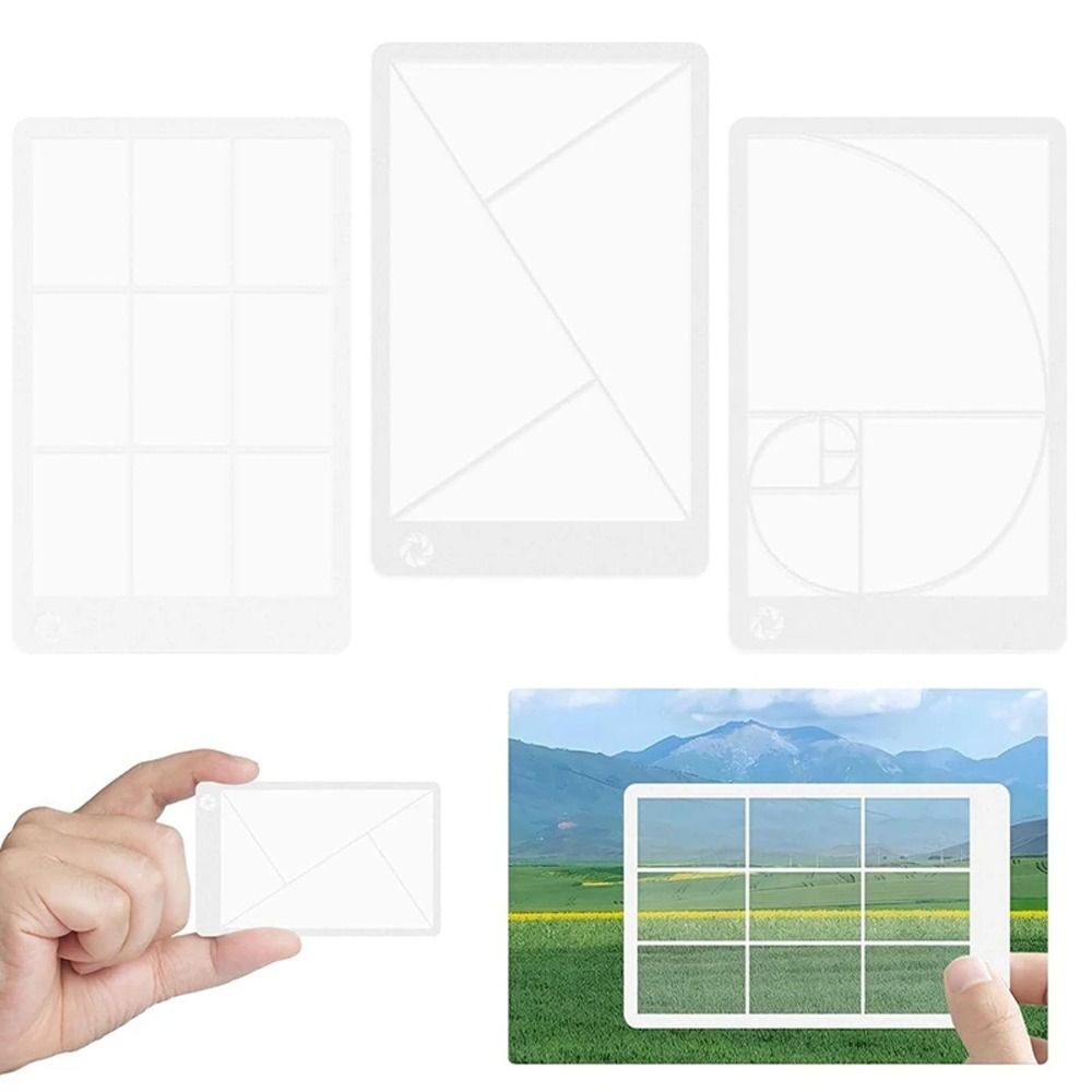 写真用のクリアビューファインダー定規、コンポジションビューフ - Photography Ratio のレビューと価格