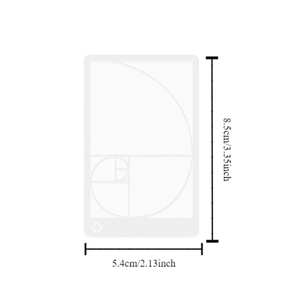 写真用のクリアビューファインダー定規、コンポジションビューフ - Photography Ratio のレビューと価格
