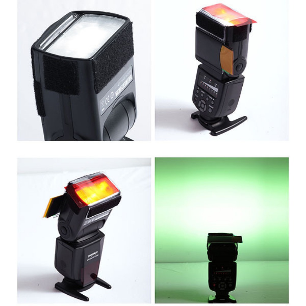 12色カメラフラッシュジェル照明フィルターキット、ユニバーサ - Photography Treatment のレビューと価格