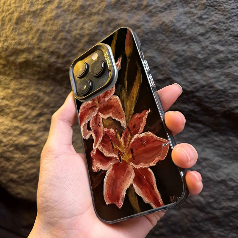 油絵ユリの花レトロ柄 Xiaomi Poco X7 X6 X - Photography Hobby のレビューと価格