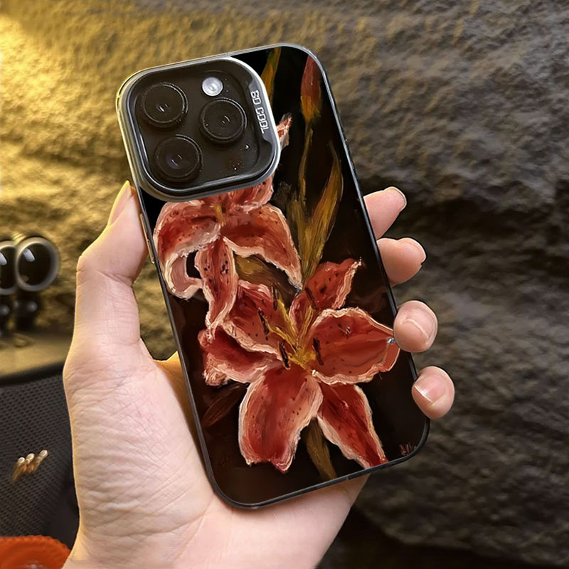 油絵ユリの花レトロ柄 Xiaomi Poco X7 X6 X - Photography Hobby のレビューと価格