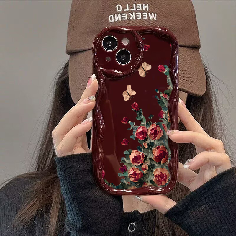 レトロな油絵風花柄スマホケース iPhone 17 Pro  - Photography Hobby のレビューと価格