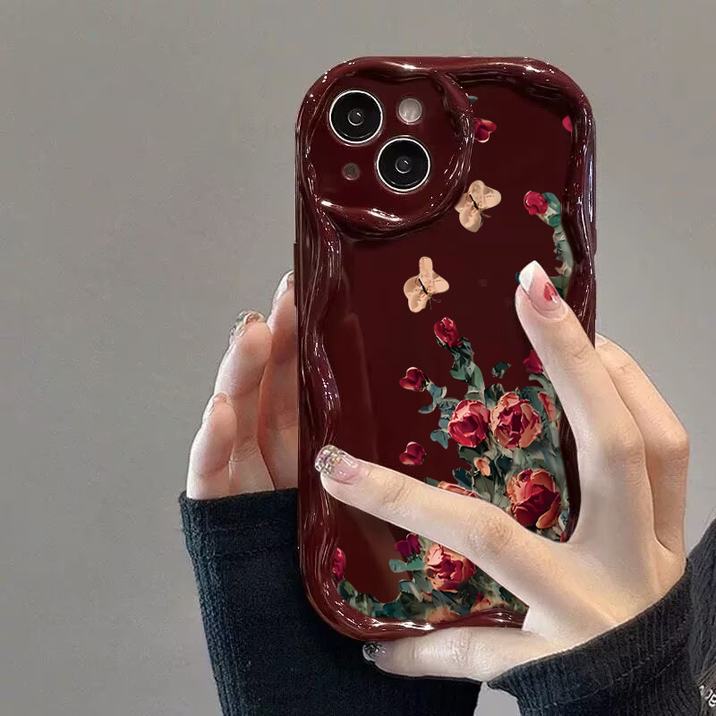 レトロな油絵風花柄スマホケース iPhone 17 Pro  - Photography Hobby のレビューと価格