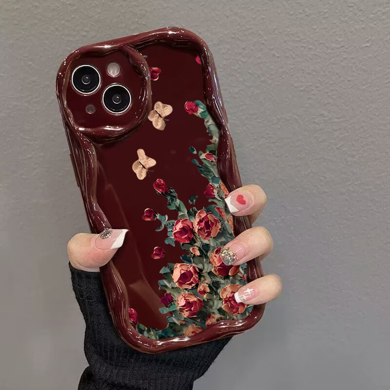 レトロな油絵風花柄スマホケース iPhone 17 Pro  - Photography Hobby のレビューと価格