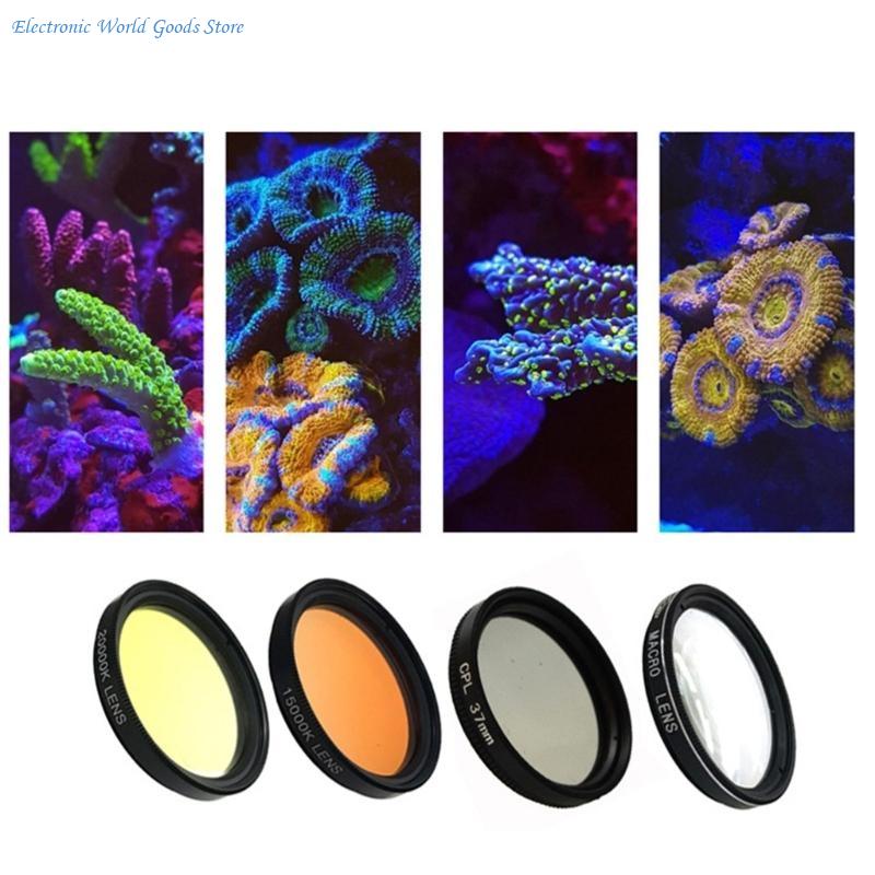 A3PD 4 in 1 マクロレンズ黄色レンズフィルター電話 - Photography Yellow Filter のレビューと価格