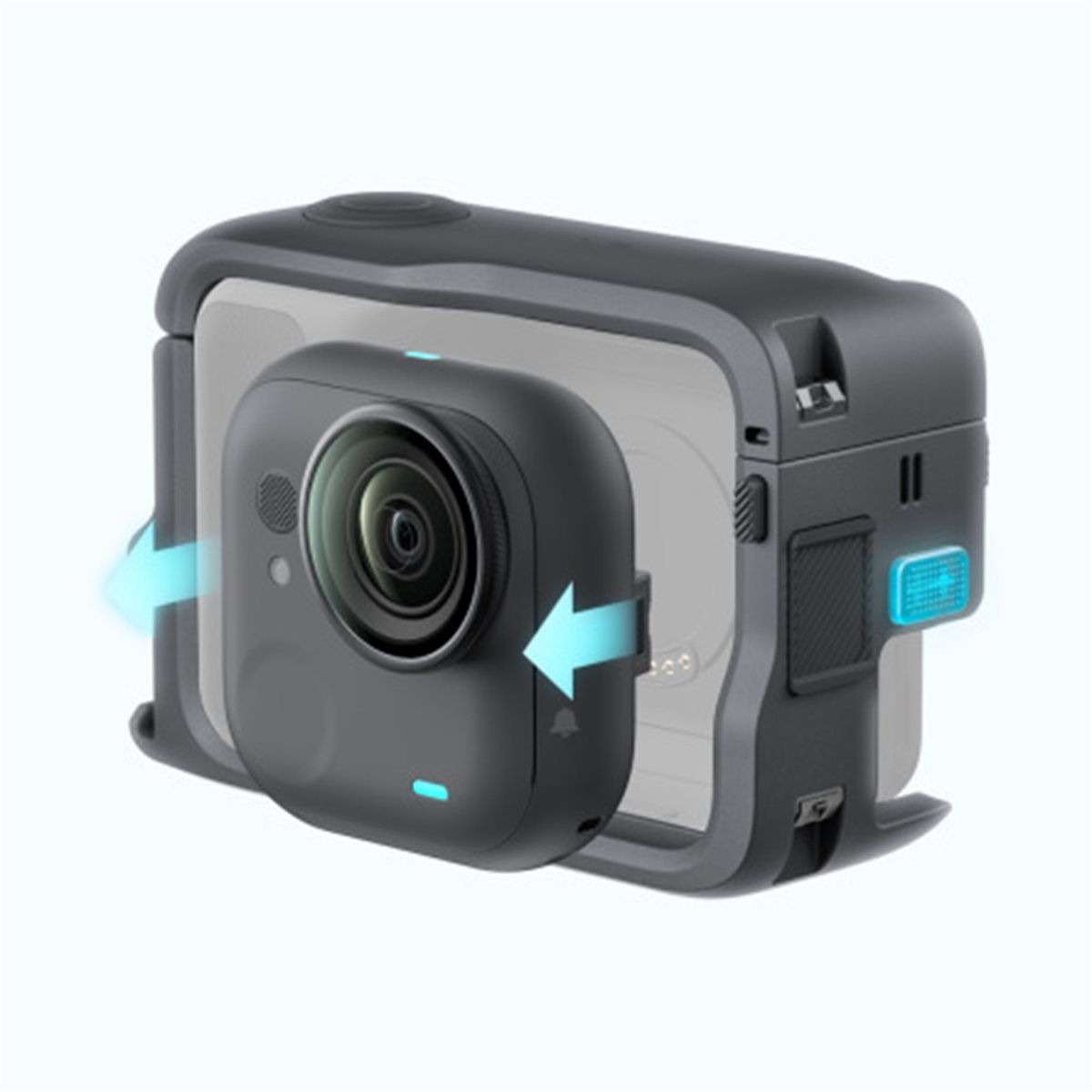 T28C 保護フレームケージ Insta360 GO ウルト - Camera Cold Shoe のレビューと価格