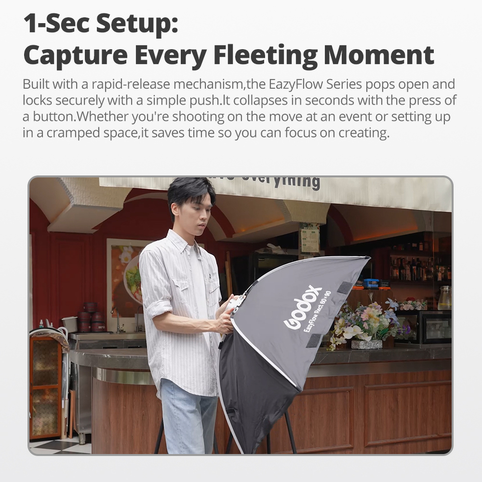 Godox EazyFlowシリーズ折りたたみ式ソフトボック - Photography Treatment のレビューと価格