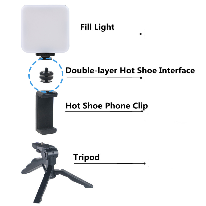 ホットシューマウント電話ホルダー、デュアルナット、コールドシ - Camera Cold Shoe のレビューと価格