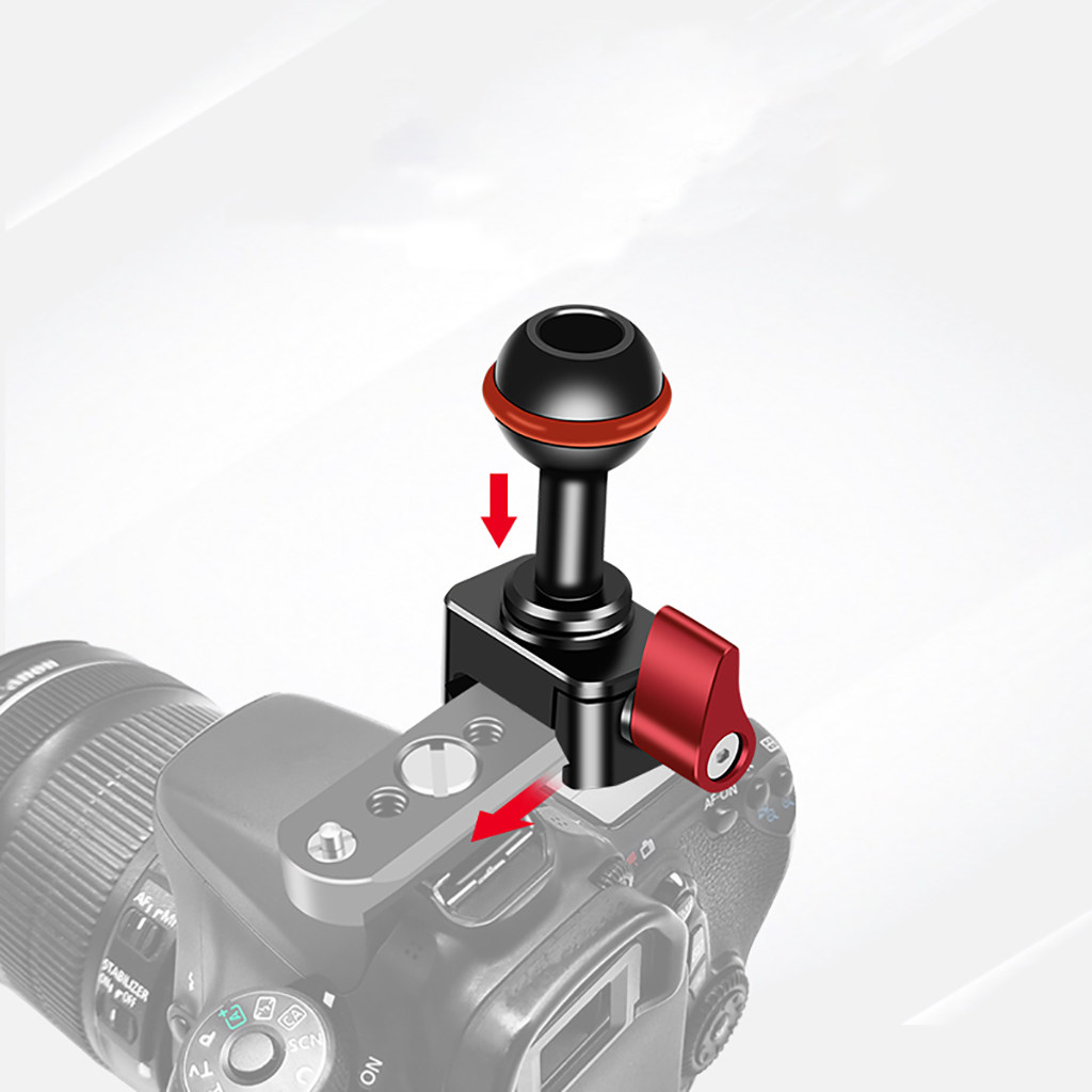 クイックリリースホットシューコールドシューマウント多機能マジ - Camera Cold Shoe のレビューと価格