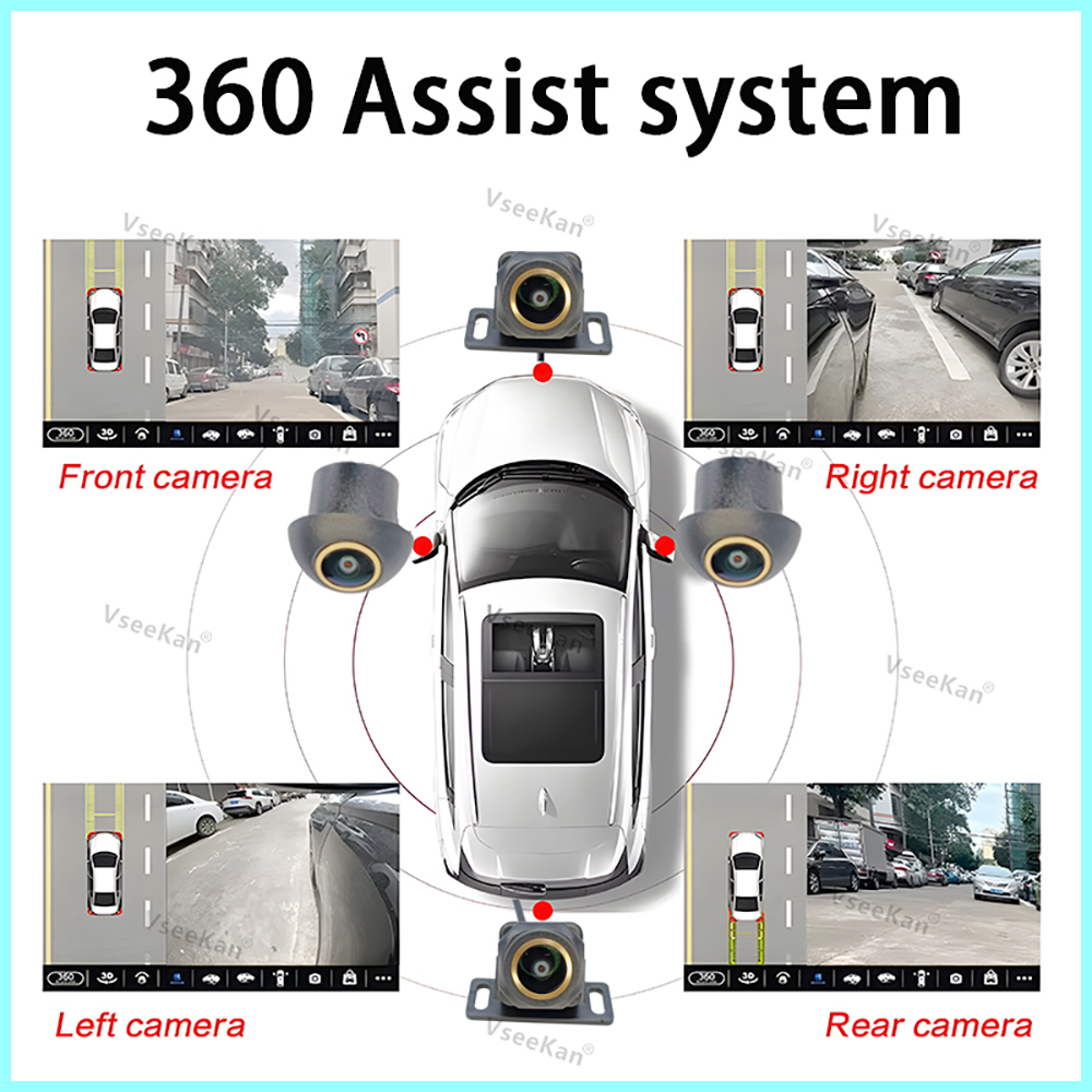 HD 3D 360度車載カメラ AHD 1080Pサラウンド - Photography Ratio のレビューと価格